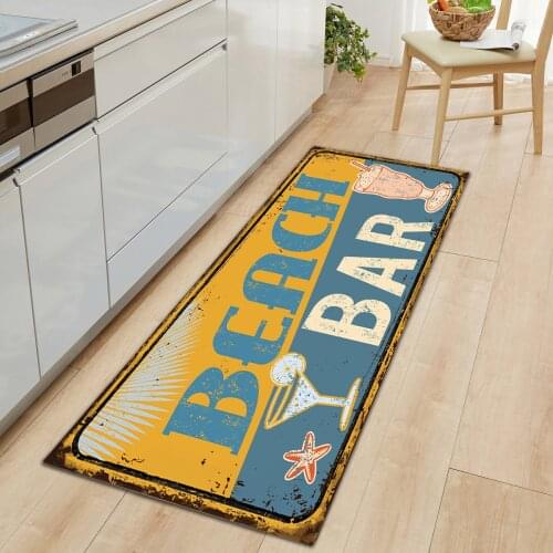 Home Kitchen Mats Rugs Non-slip Entrance Door Mats Flannel Welcome Carpet In The Living Room Doormat Hallway Geometric Bath Mat