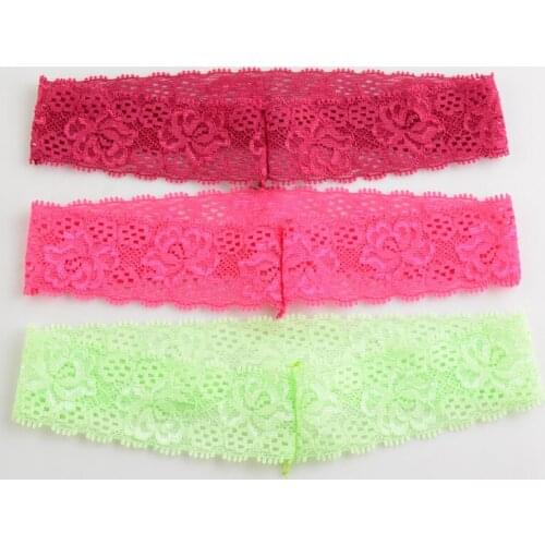320 pcs/lot 1.37" Stretchy LACE Floral Patterned Elastic Lace Headband Hair Accessories