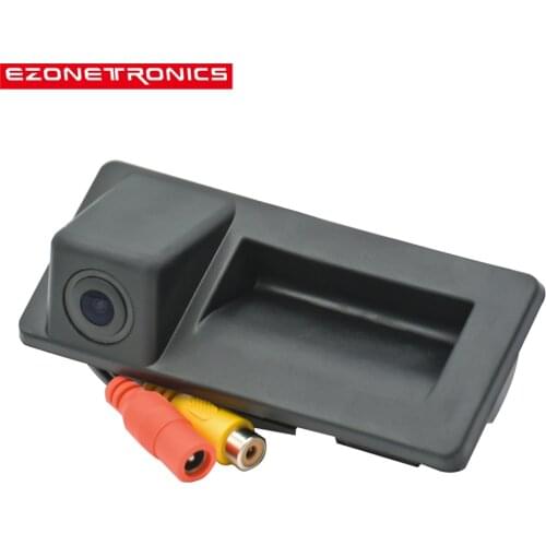 HD Car Rear View Camera For VW Touran Tiguan Teramont C-TREK Lavida Skoda Superb Auto Trunk Handle Reverse Camera accessories