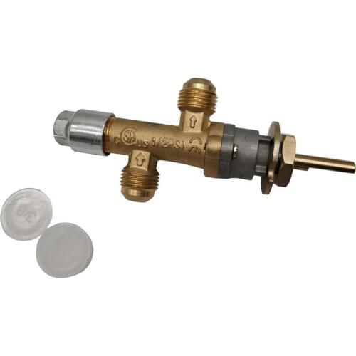 Propane fire pit gas control valve 1/2PSI (flame failure device valve)