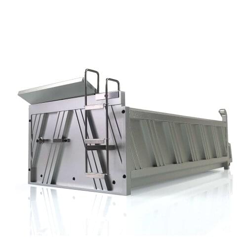 LESU 400MM 6*6 Bucket Container B Full Metal Cargo RC Dumper 1/14 Truck TMY TH02029-SMT3