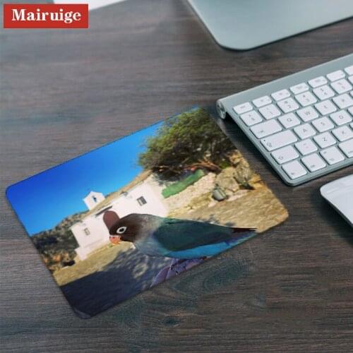 Myrige Promotes Cute Animal Bird Printing Mouse Pad Decoration Desktop Dining Table Creative DIY Small Mouse Pad 180*220MM Cs