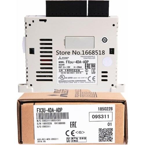 New Original PLC Controller FX3U-3A-ADP FX3U-232ADP-MB FX3U-4AD-ADP FX3U-485ADP-MB FX3U-4DA-ADP FX3U-4AD-TC-ADP FX3U-4AD-PT-ADP