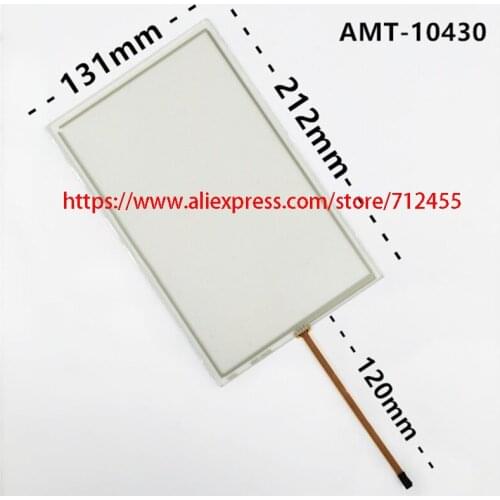 New 212mm*131mm AMT 10430 A123400180 10430000 1071.0104 Touch Screen Digitizer AMT10430 Touch Panel Glass