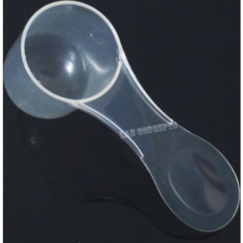 10g / 20ML Plastic Measuring Scoop 10 gram HDPE Spoon for medical milk powder Liquid - transparent 200pcs/lot free shipping