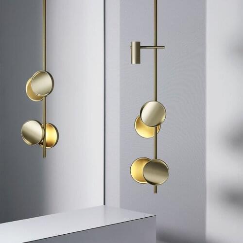 Nordic restaurant pendant lights minimalist coffee shop Art designer for home lighting hanging lamps