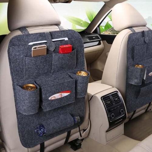 Car felt storage bag universal storage finishing style for Mitsubishi ASX/Outlander/Lancer Evolution/Pajero/Eclipse/Grandis