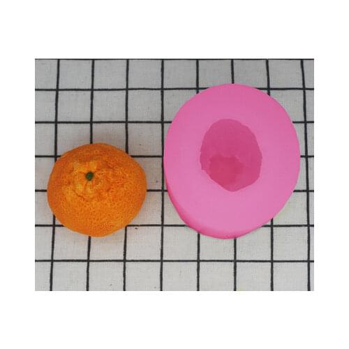 Ugly orange chocolate mould handmade three-dimensional ugly orange mold aromatherapy DIY candle cake mould Kitchen Tool