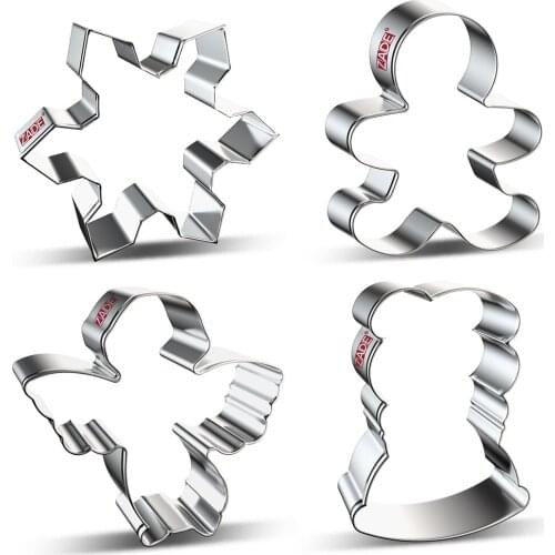 ADE Christmas Cookie Cutter for Christmas Party Biscuit / Fondant / Pastry Cutter - Stainless Steel