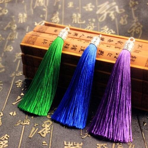 Hot Candy Color Earring Tassel Jewelry Accessories DIY Handmade Tassel For Necklace Earring Accessories