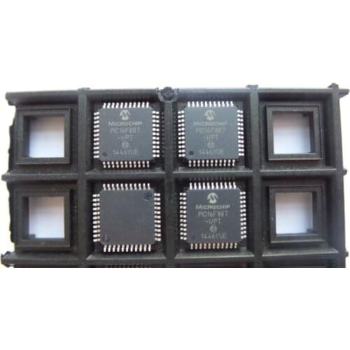 Xinyuan 10pcs/lot PIC16F887-I/PT PIC16F887 16F887 QFP IC MCU 8BIT 14KB FLASH 44TQFP