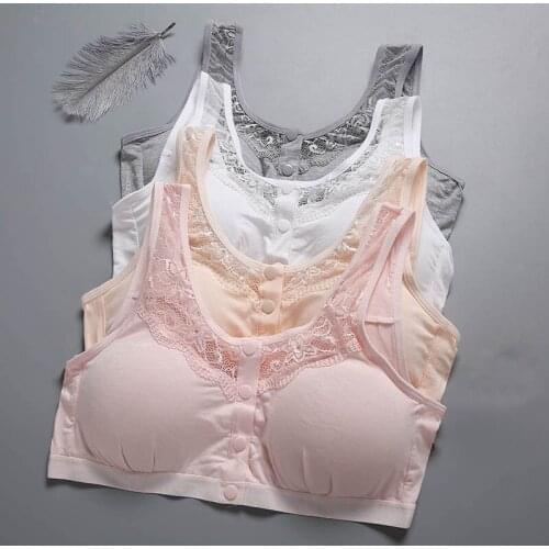 Soft Underwear for Women Push Up Sexy Lingerie Bra Comfortable Front Closure Wireless Bralette Underwear Vest Top Plus Sizes