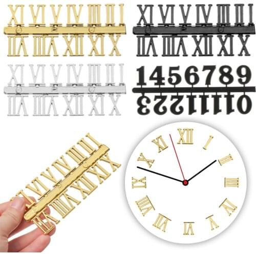 1SET Clock Numerals Practical Arabic Number DIY Bell Parts Repair Restore Replacement Digital Gadget Home Decoration Accessories