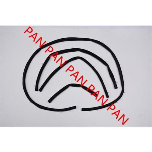 A Set Front hood sealing strip 4PCS For Mitsubishi PAJERO MONTERO 2001-2006