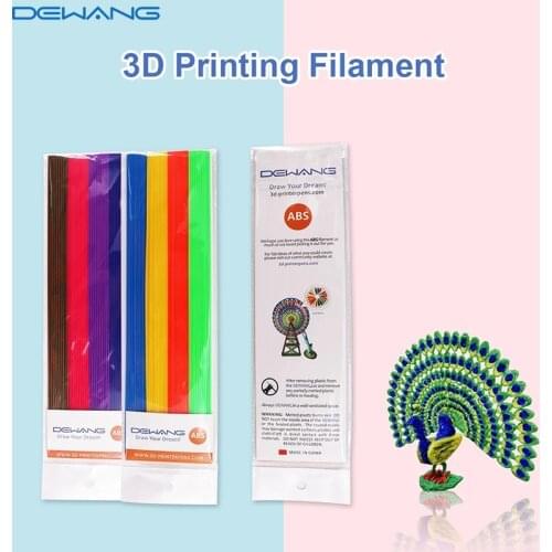 DEWANG 3D Pen Filament Refill 1.75mm ABS 3D Printing Filament Plastic for 3D Printer Pen 40 Strand toys for kids Birthday Gift