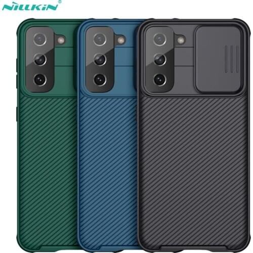 Nillkin Camera Cover for Samsung Galaxy S21 Case S21 Ultra Plus S21+ Cover CamShield Pro Case Slide Camera Lens Protection
