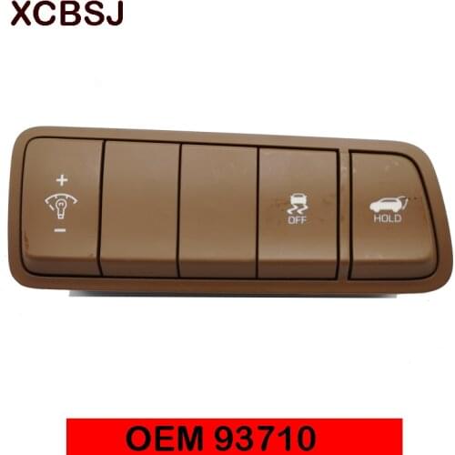 FOR Hyunda Tucson TL Headlamp height adjustment switch Instrument luminance switch OFF Electric tail gate switch OEM 93710