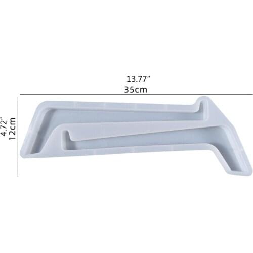Laptop Stand Epoxy Resin Mold Notebook Computer Bracket Silicone Mould DIY Crafts Casting Tool