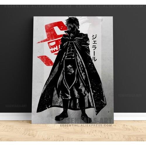 Jellal Fernandes Fairy Tail Poster Canvas Wall Art Painting Decor Pictures Bedroom Study Living Room Home Decoration Prints