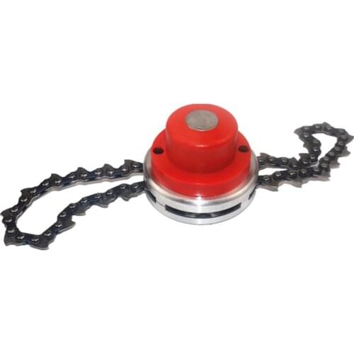 Practical Lawn Mower Trimmer Head Chain Brushcutter for Garden Grass Brush Cutter Tools Parts Gardening Tools Trimmer Head Chain