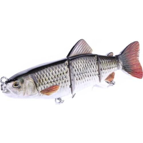 Dropship Big Size Glide Bait Swimbait Lifelike Multi Jointed Fishing Lure 2# Hook 16cm 42g Pike Muskie Walleye Sea Fishing Bait