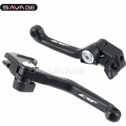 Pivot Brake Clutch Levers For HONDA CRF250R CRF450R CRF150R CRF 150R 250R 450R Motorcycle Accessories Black Dirt Bike Levers