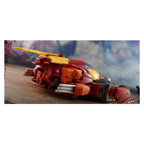 SXS Transformation R-04 R04 Hot Rodimus IDW Anime Mode Action Figure Robot Toys