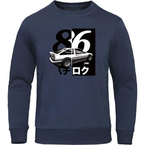 AE86 Initial D Mens Harajuku Streetwear Men Drift Hoodies Japanese Anime Hoodie Sweatshirt Casual Fashion Pullover Hip Hop Hoody