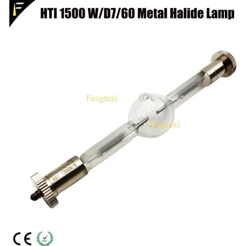 Top Quality HTI 1500 W/D7/60 1500w/s Stage Moving Head Halogen Metal Halide Lamp Bulb 1500 short HTI1500 Replacement 500hrs