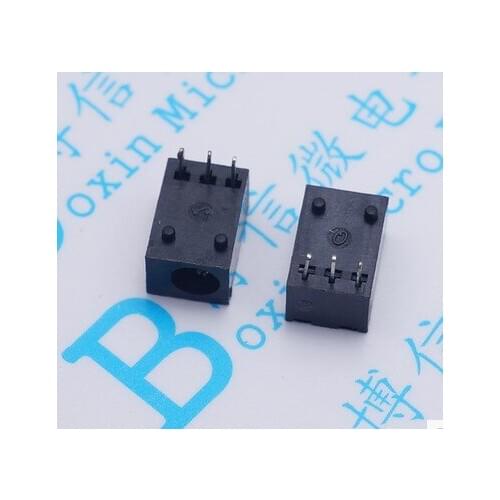 10pcs DC Power 3Pin Supply Socket Connector DC003 needle 1.3mm DC-003 3.5*1.3 mm