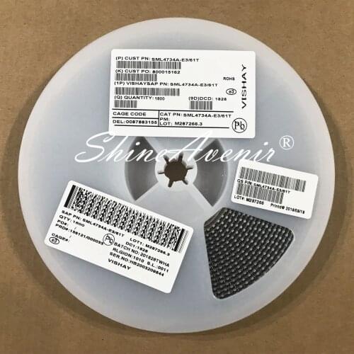 100pcs/lot Zener Diode SML4728 SML4729 SML4730 SML4731 SML4732 SML4733 SML4734 SML4735 1W SMA DO-214AC high quality
