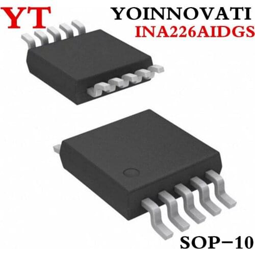 20pcs/lot INA226AIDGSR INA226 INA226AIDGS MONITOR PWR/CURR BIDIR MSOP IC Best quality