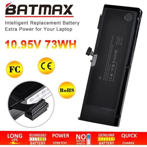 Batmax A1321 Laptop Battery For Apple Macbook Pro 15" A1286 2009 2010 year Version MB985CH/A MC118J/A MB986J/A MC118ZP/A