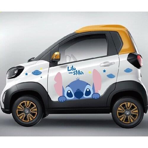 Disney Mickey Car Cartoon Car Sticker Car Anti-collision Scratch Repair Sticker Decorative Car Sticker