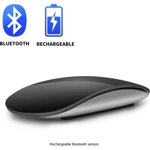 Wireless Bluetooth Computer Mouse Laser Magic Mouse Ergonomic Mause 1600 DPI Ultra Thin Small Office Mice For Apple Macbook