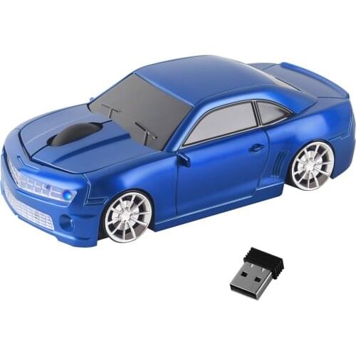 2.4G Wireless Mouse Cool Car Design Computer Gaming Mause USB 1600 DPI Optical Creative Gamer Kids Mini Gift Mice For PC Laptop