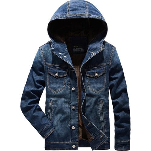 CHAXIAOA Men's Hooded Trench Coats