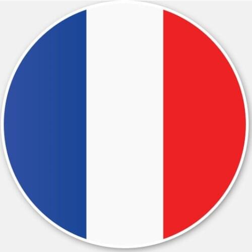 Creative France Flag Helmet Body Vinyl Car Styling Motorcycle Window Decals