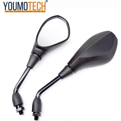 Motorcycle Rear View Mirrors 10mm For BMW F650GS F800GS F800R 2008-2011 F 650 800 GS For Aprilia Tuono SL750 2006-2010 2007 2008