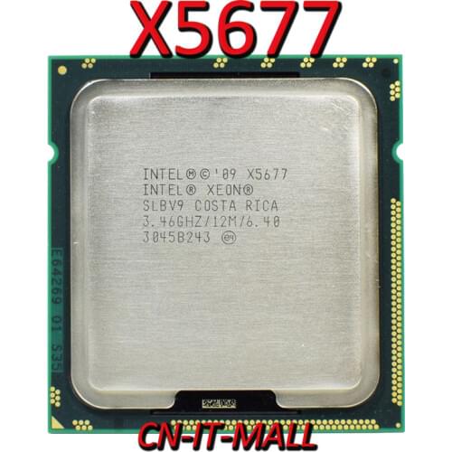 Intel Xeon X5677 CPU 3.46GHz 12M 4 Core 8 Threads LGA1366 Processor