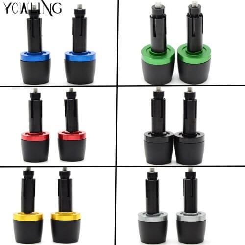 7/8'' 22 mm CNC motorcycle handlebar handle bar grips ends for suzuki GSXR1000 GSXR600 GSXR750 K1 K3 K6 K8 K11 GSX-R GS500