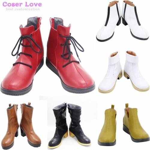 Jujutsu Kaisen Itadori Yuji Yuuji Zenin Maki Inumaki Toge Mahito Fushiguro Megumi Cosplay Boots shoes Halloween Christmas Boots