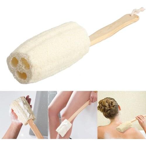 Long Handle Shower Bath Loofah Back Body Brush Cleanse Dull Flaky Skin Care SSwell