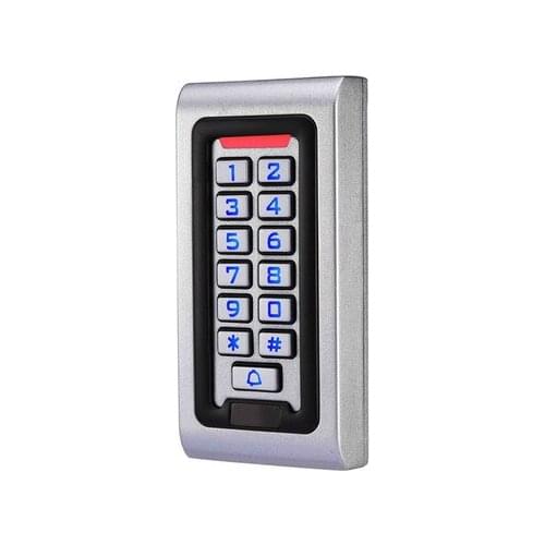 Keypad RFID Access Control System Proximity Card Standalone 2000 Users Door Access Control Waterproof Metal Case