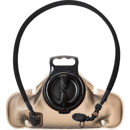 Outdoor mountaineering drinking water bag compression thickening riding waistbag version 1.5L portable sports folding bottle