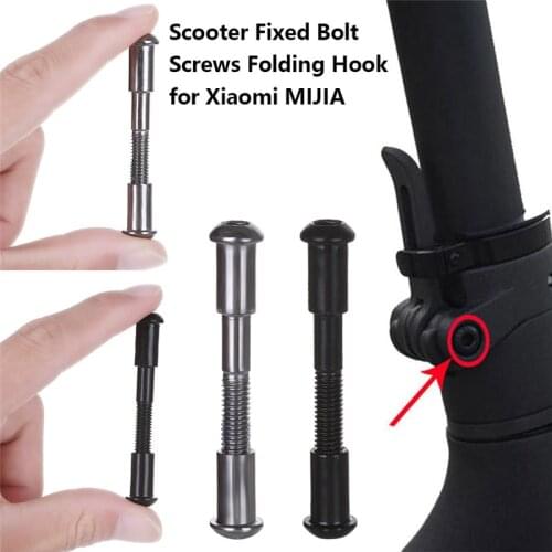 Scooter Screw Folding Pothook Hinge Bolt Repair Hardened Steel Lock Fixed Bolt Screw Folding Hook For Xiaomi M365 Scooter Parts