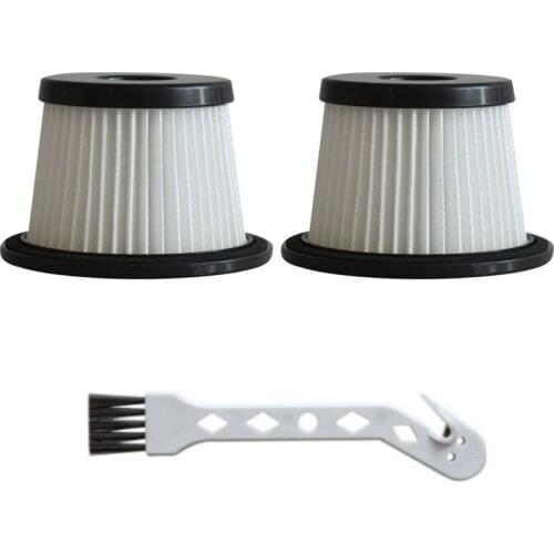 Replacement Filter Vacuum Cleaner Parts for MOOSOO K24 Wireless Handheld Vacuum Accessories,Filter Cleaning Brush 3 Pack