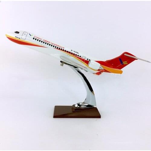 32cm Air China Commercial Flying ARJ Aircraft Airplane Model Diecast Resin Model Air China ARJ Aviation COMAC Craft Plane Model