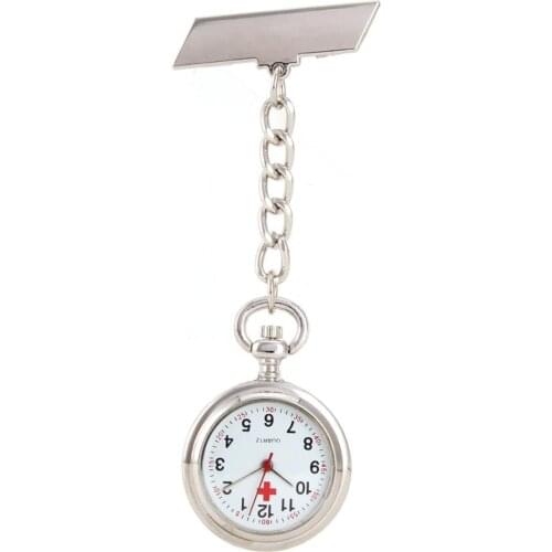 50pcs/lot Alloy High Quality Nurse Watch Hanging Pocket Watch Wholesale
