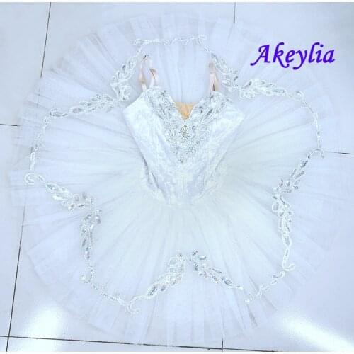 Girls women adults ballerina party ballet dance costumes girls White professional ballerina ballet tutu for child children kids